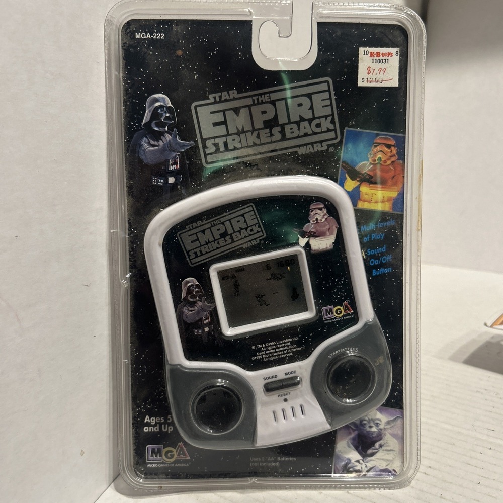 Star Wars The Empire Strikes Back Electronic Handheld Game 1995 MGA Brand New E3